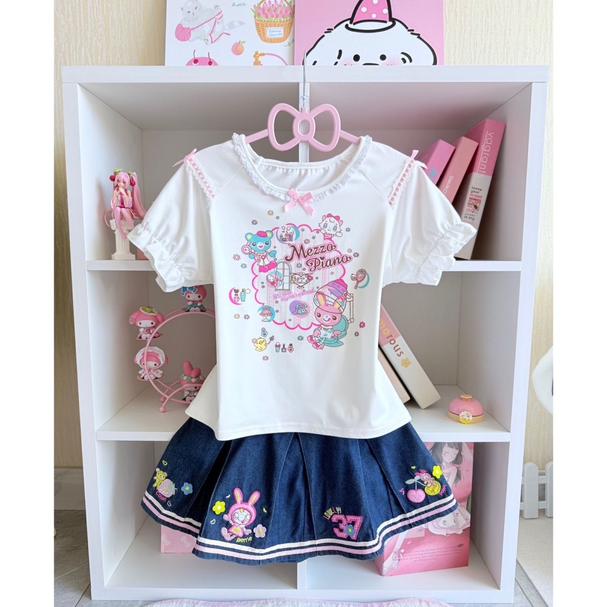 Summer Alt Clothing - Japanese Sweet Skirt Sets Summer New