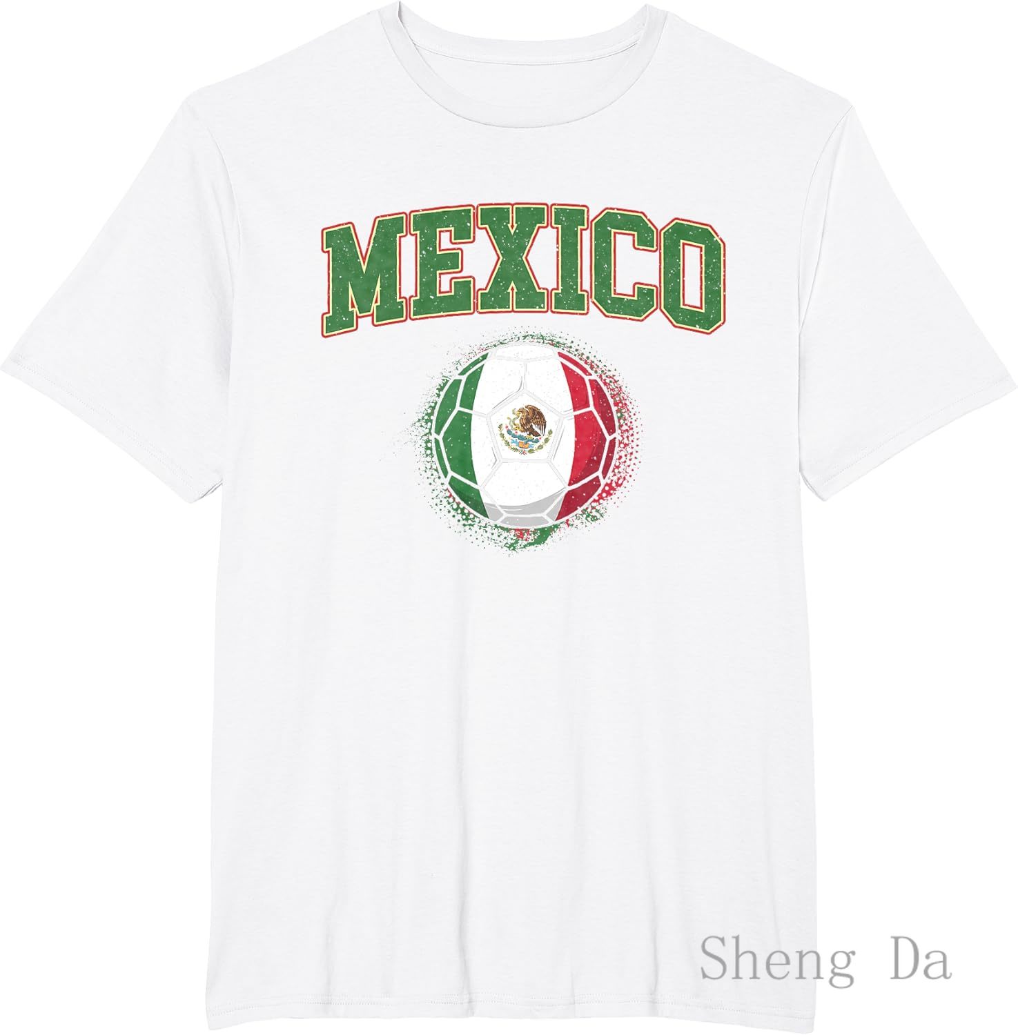Summer Clothing Discount - Mexico Mexican Flag Camiseta Summer Short