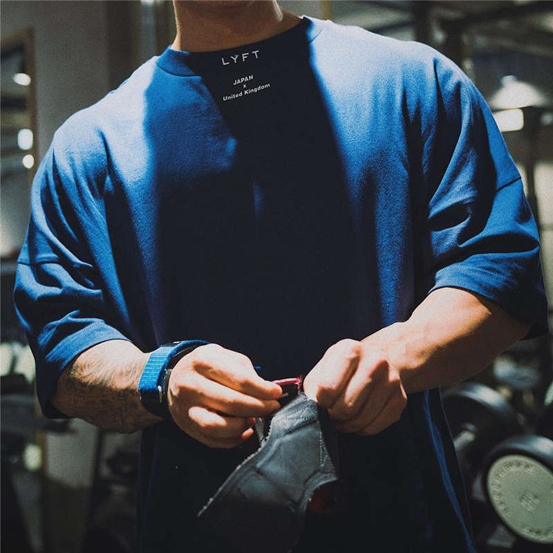 Summer Clothing Uk - JAPAN&UK Cotton Gym Shirt Sport T