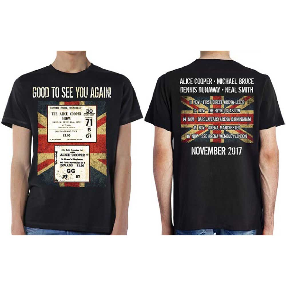 Summer Clothing Uk - UK Only Event Alice Cooper Band