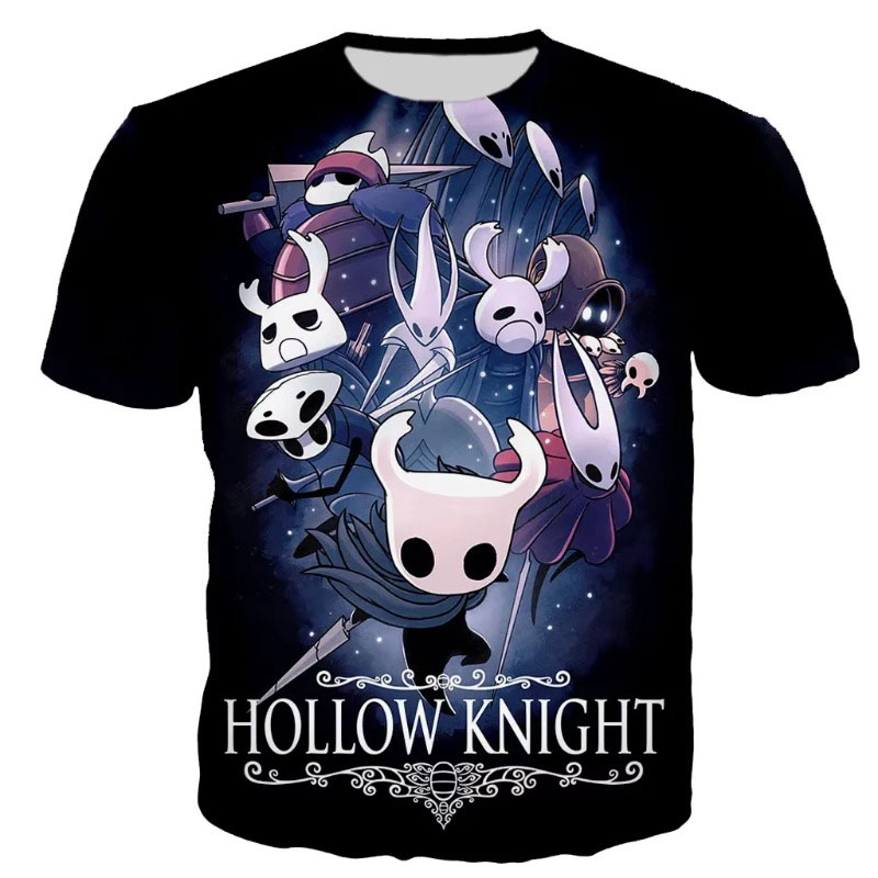 Summer Games Clothing - Game Hollow Knight 3D Print T-Shirts