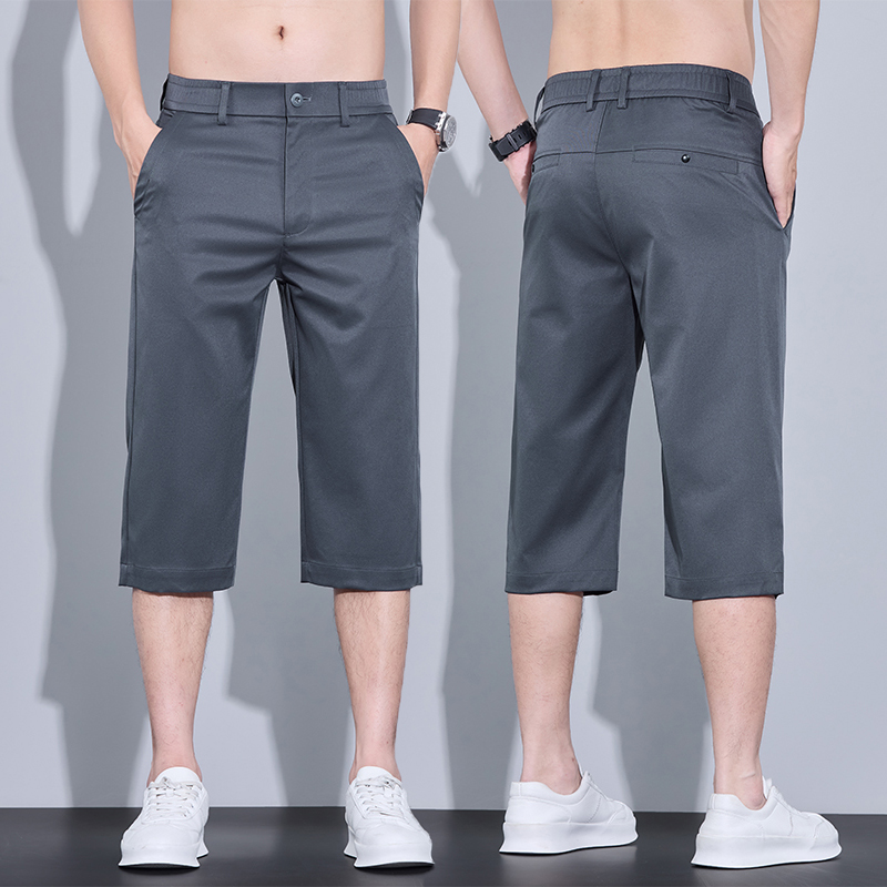 Summer Clothing Brands Men - Men's Summer Ice Silk Casual Shorts
