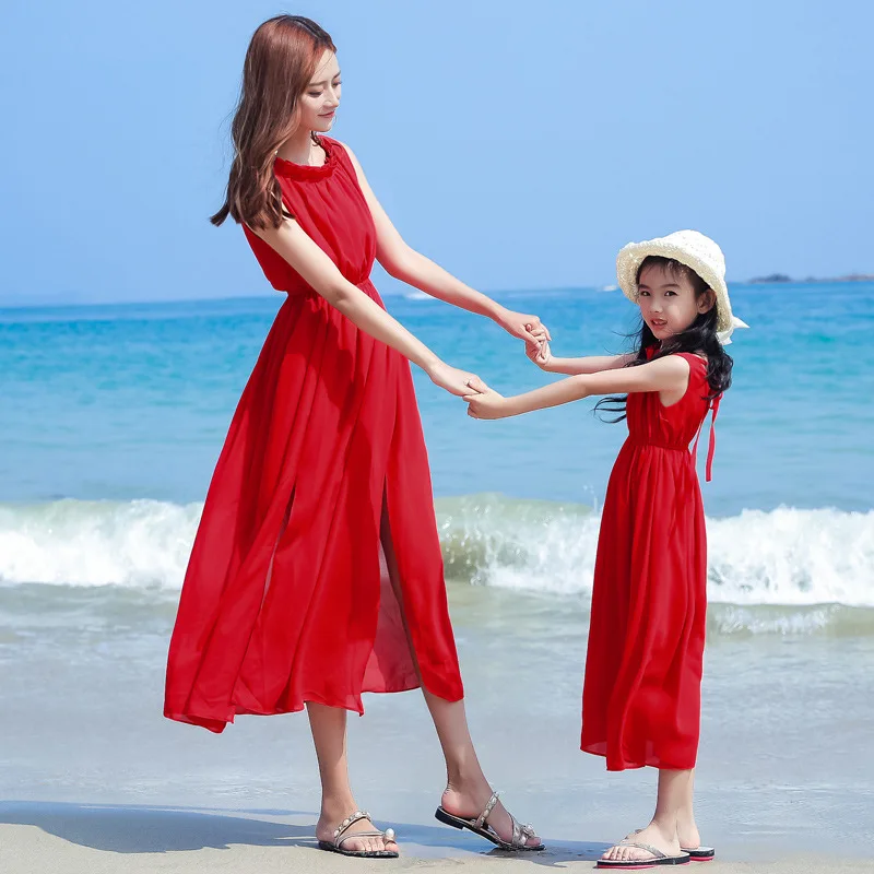 Mom and Girl Baby Vacation Loo - Summer Clothing Baby Girl 리뷰 및 가격