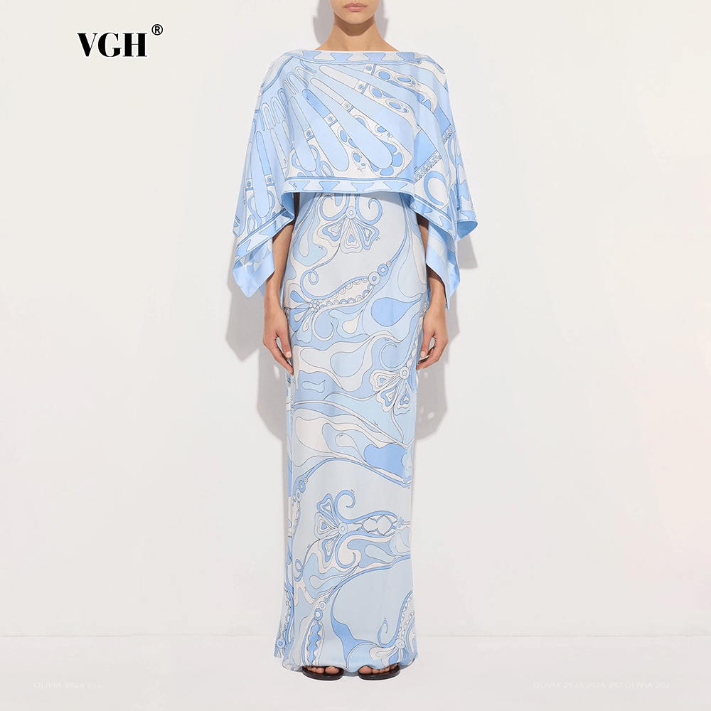 VGH Light Blue Abstract Print  - Summer Light Clothing 리뷰 및 가격