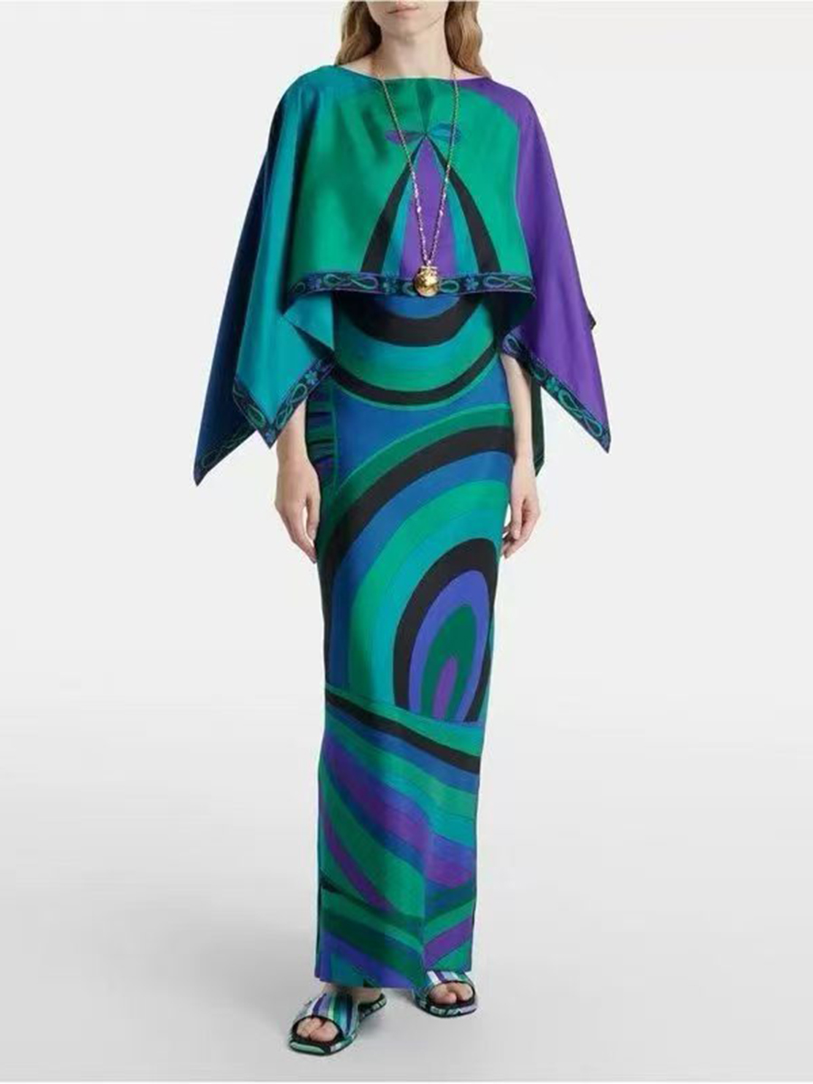 VGH Light Blue Abstract Print  - Summer Light Clothing 리뷰 및 가격