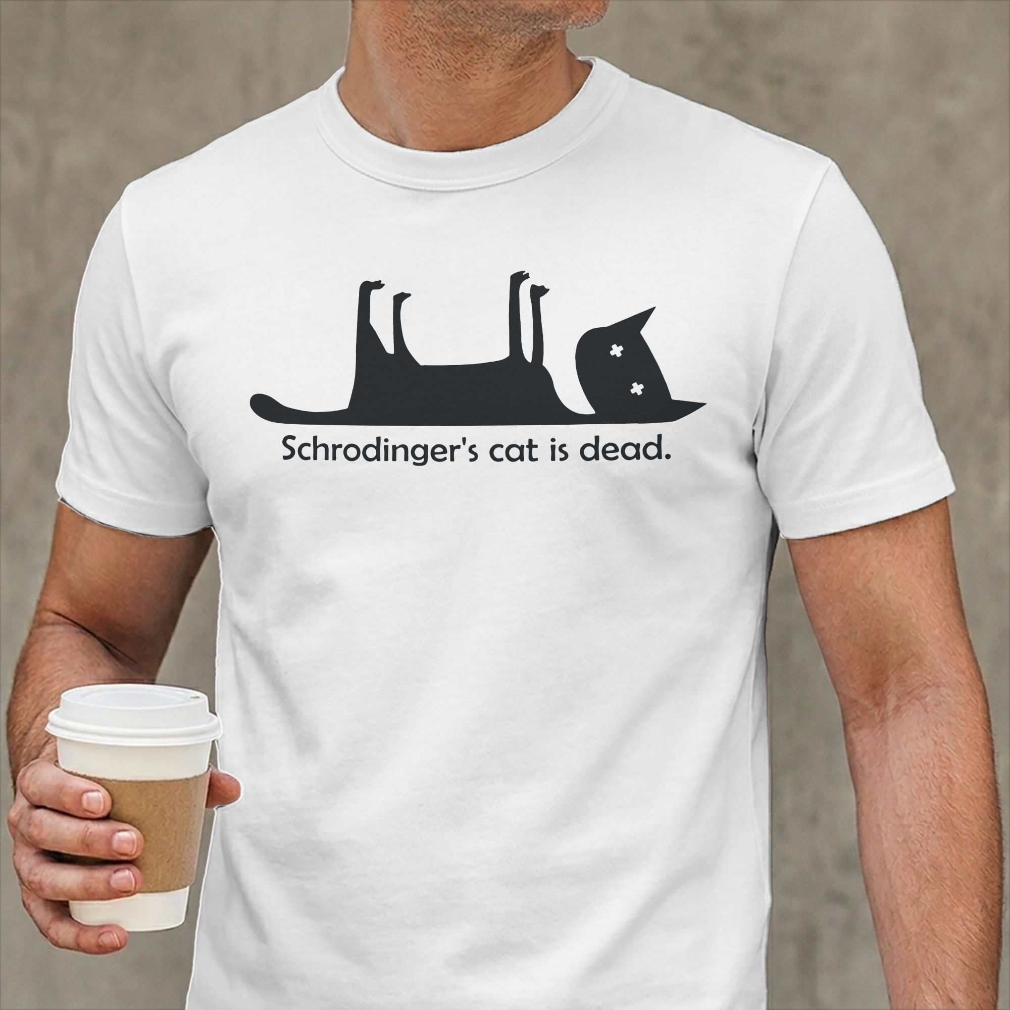 Schrodinger's Cat is Dead T-Sh - Summer Clothing Ideas Men 리뷰 및 가격