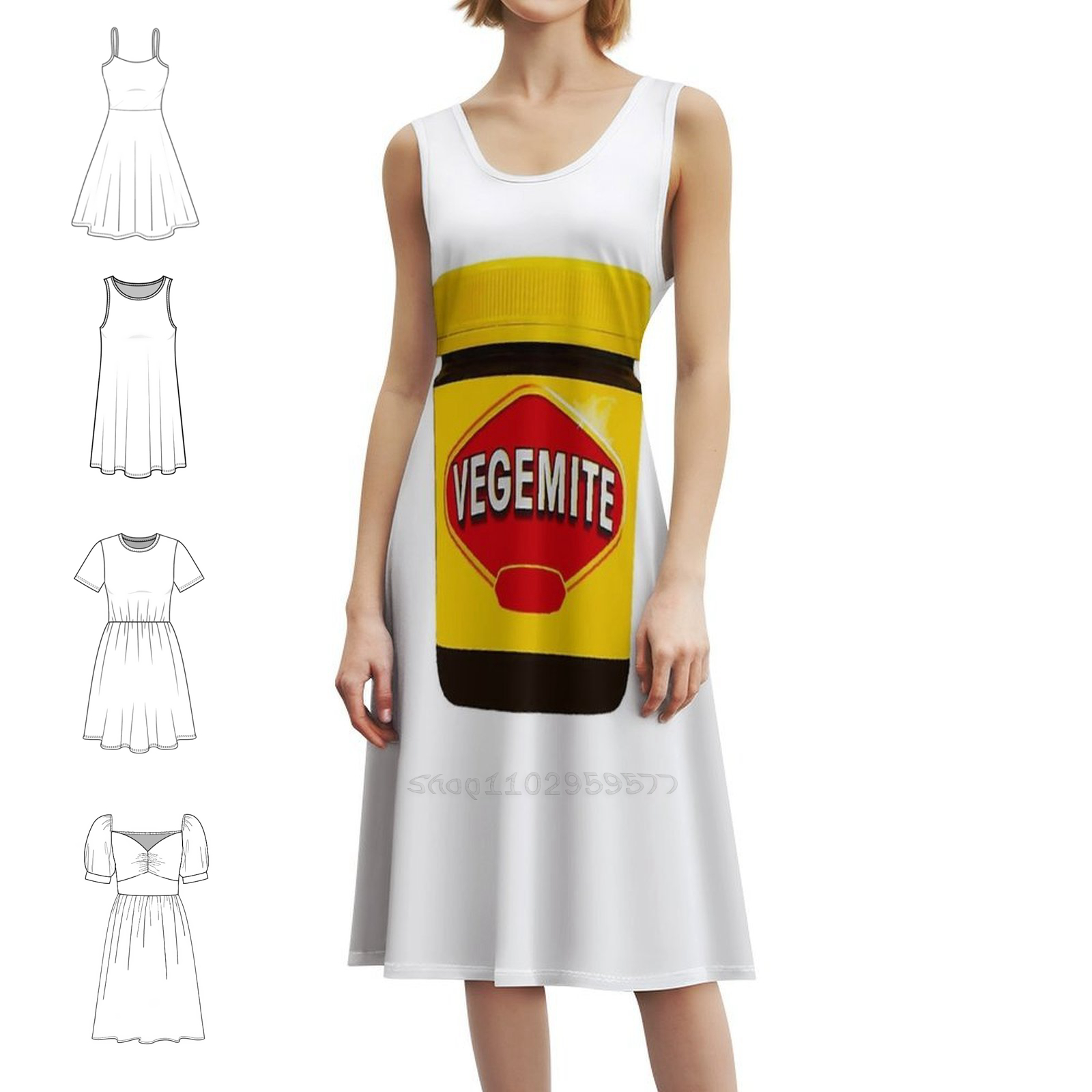 Vegemite Boho Chic Dress Elega - Summer Clothing Australia 리뷰 및 가격