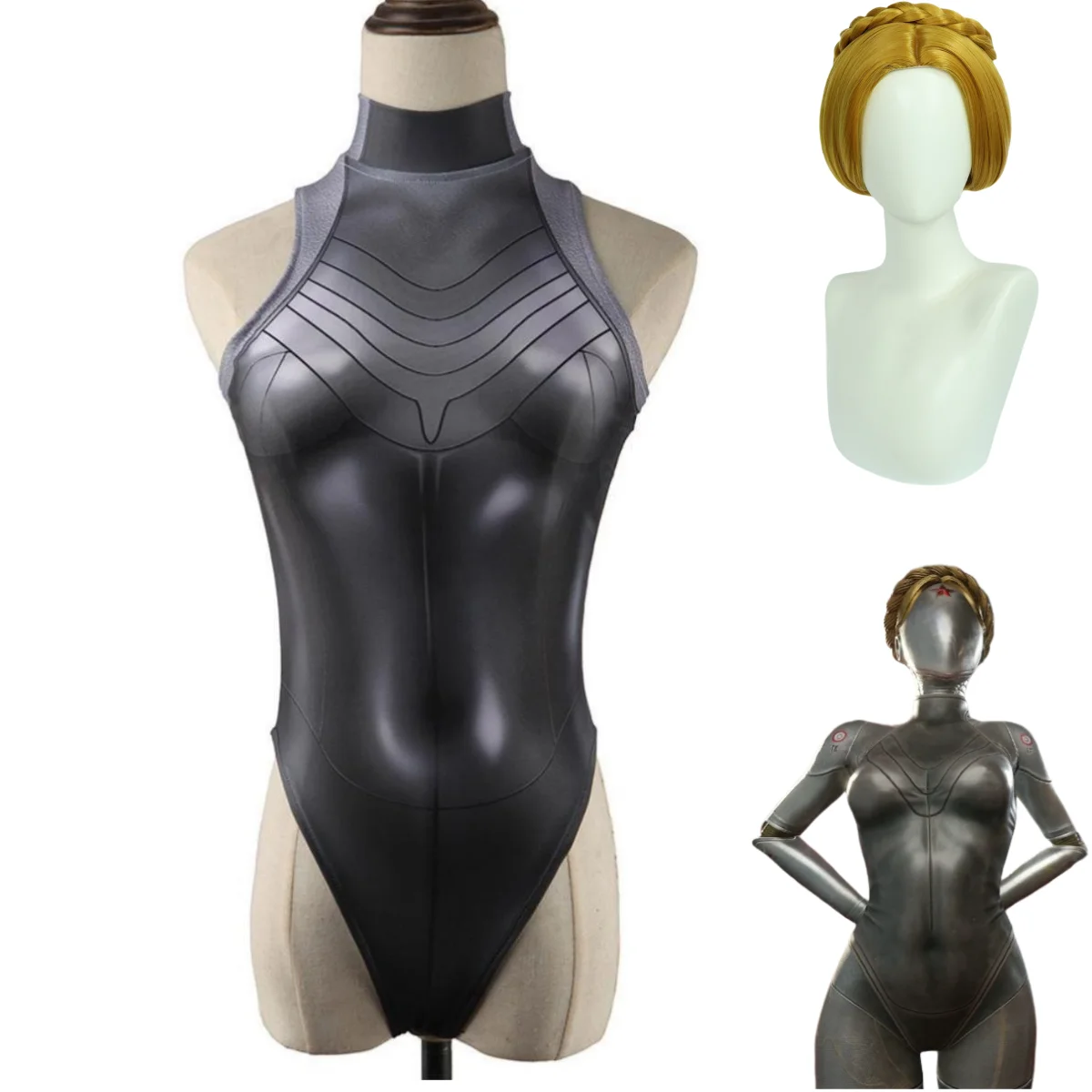 Robot Twins Cosplay Costume fo - Summer Alt Clothing 리뷰 및 가격