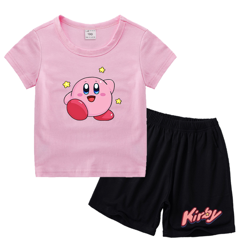 Kirbys Children Short T-shirt  - Summer Games Clothing 리뷰 및 가격