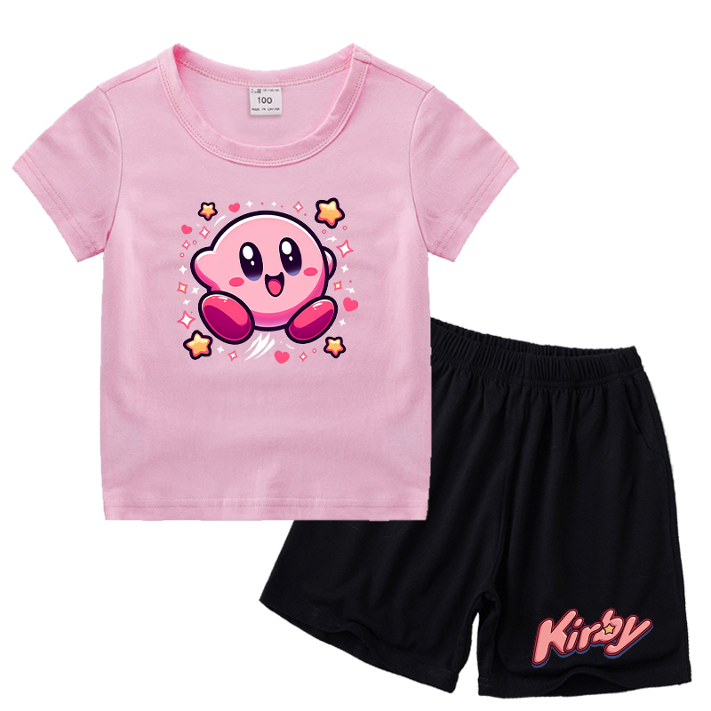 Kirbys Children Short T-shirt  - Summer Games Clothing 리뷰 및 가격