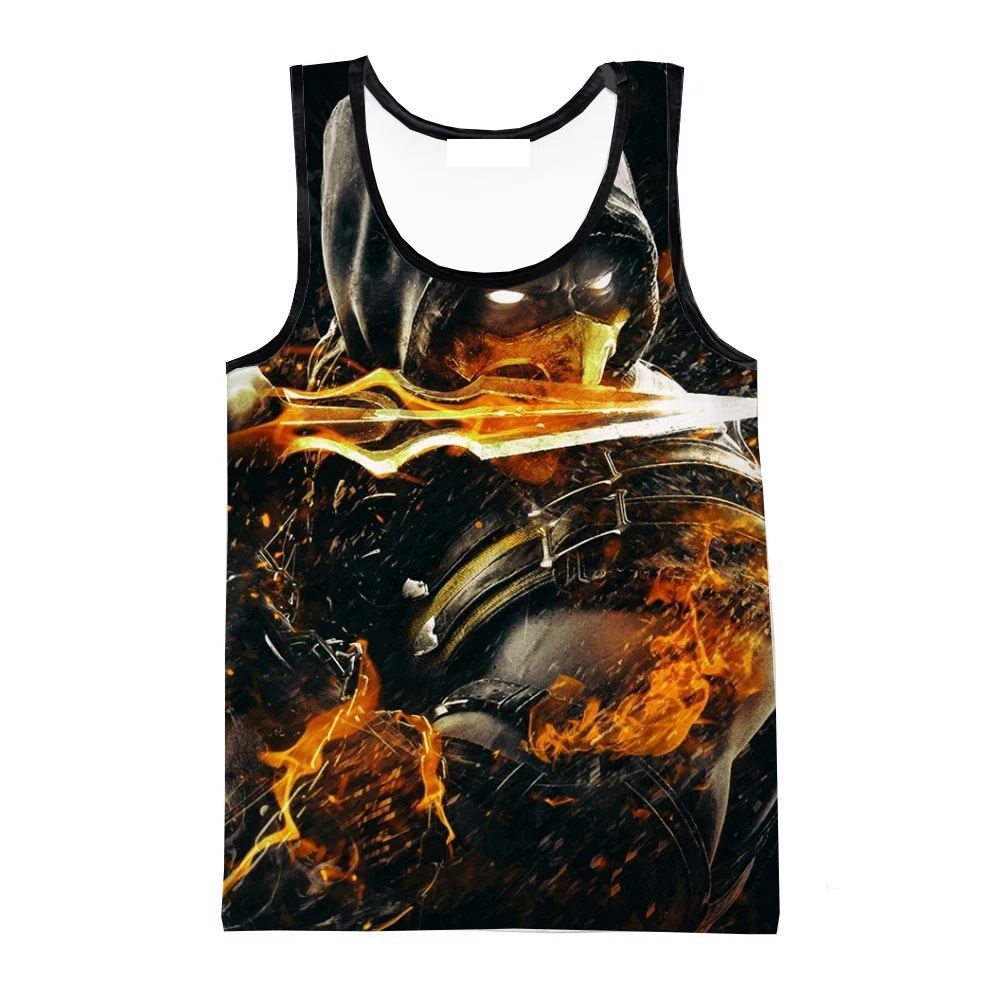 Mortal Kombat Game 3D Print Ta - Summer Games Clothing 리뷰 및 가격