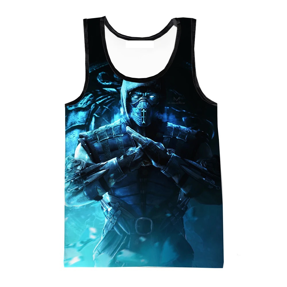 Mortal Kombat Game 3D Print Ta - Summer Games Clothing 리뷰 및 가격