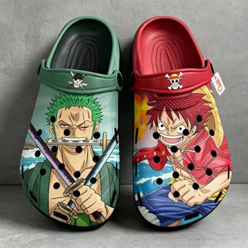 One Piece Slippers Luffy Summe - Summer Clothing Gifts 리뷰 및 가격