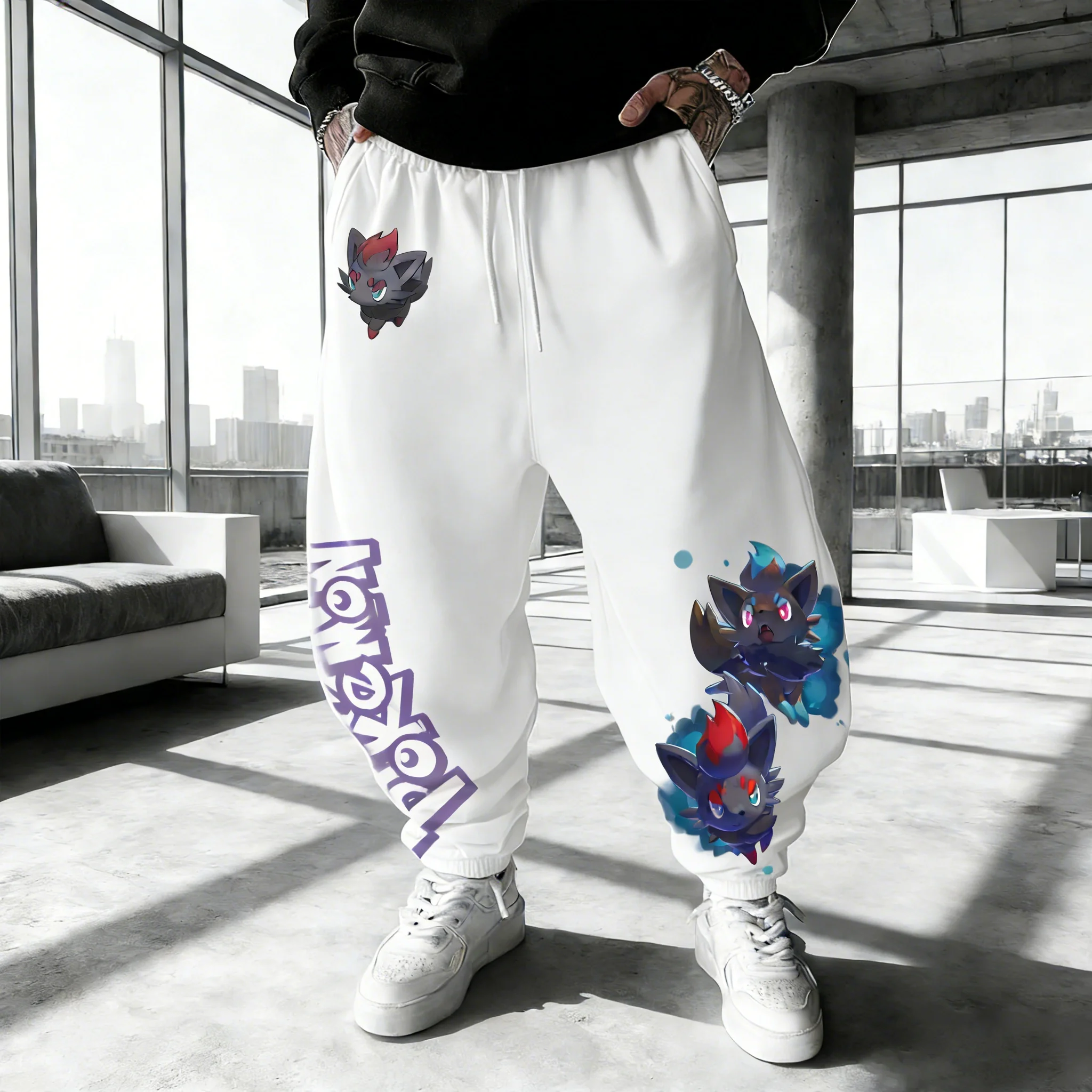 Pokemon  Game Zorua Printed Sw - Summer Games Clothing 리뷰 및 가격