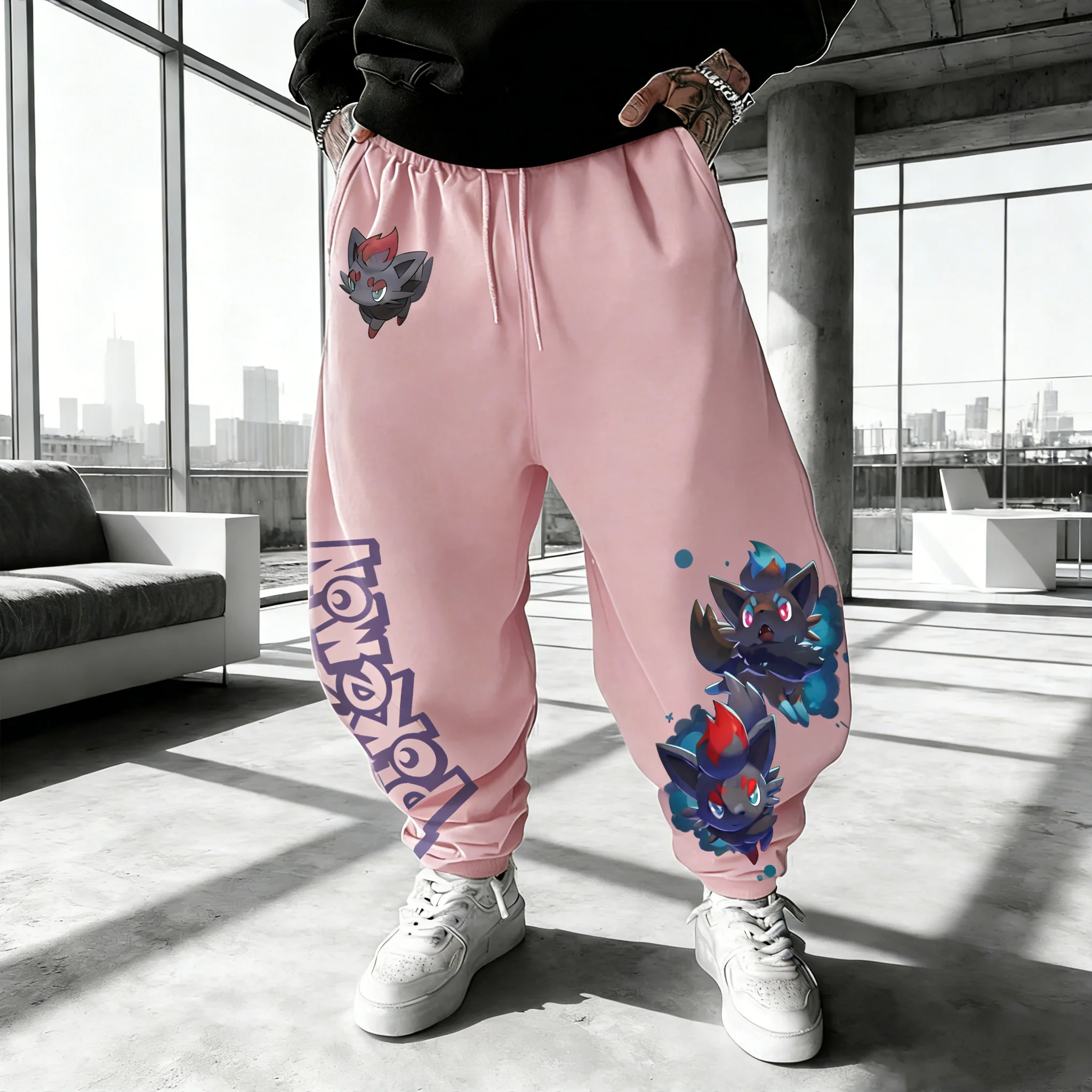 Pokemon  Game Zorua Printed Sw - Summer Games Clothing 리뷰 및 가격
