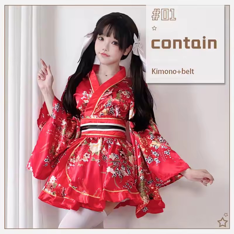 Japanese Modified Kimono Dress - Summer Alt Clothing 리뷰 및 가격