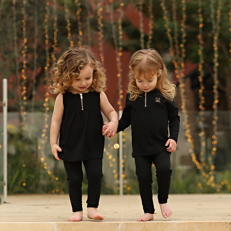 Summer Black Ribbed Family Mat - Summer Clothing Baby Girl 리뷰 및 가격