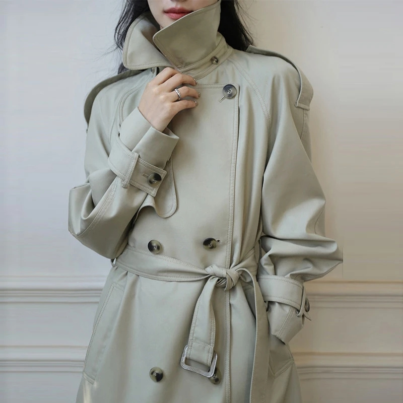 2025 Autumn Women's Trench Coa - Summer Clothing Women Over 50 리뷰 및 가격