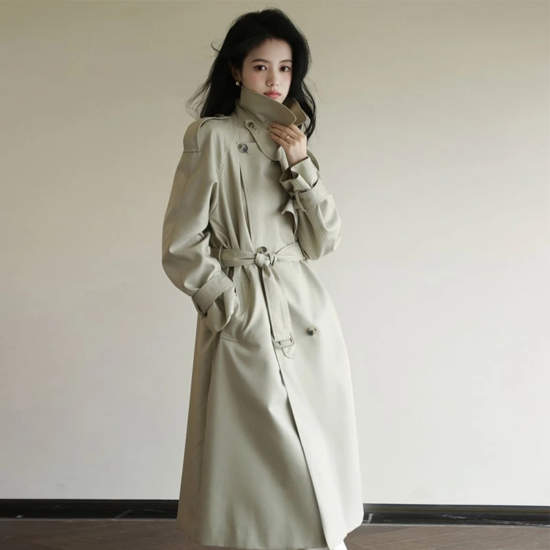 2025 Autumn Women's Trench Coa - Summer Clothing Women Over 50 리뷰 및 가격