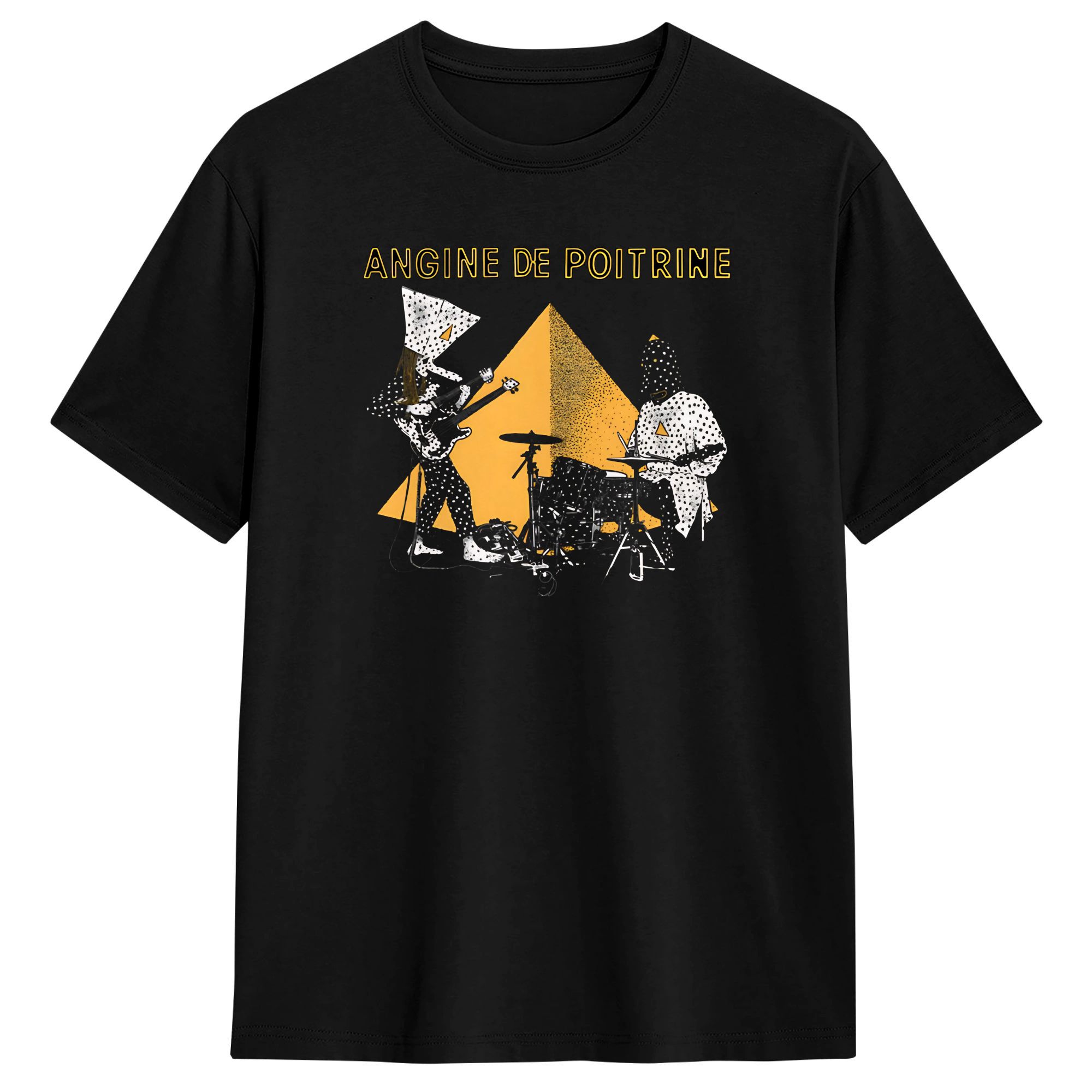 Mens T-Shirt Band Angine de Po - Summer Clothing Ideas Men 리뷰 및 가격