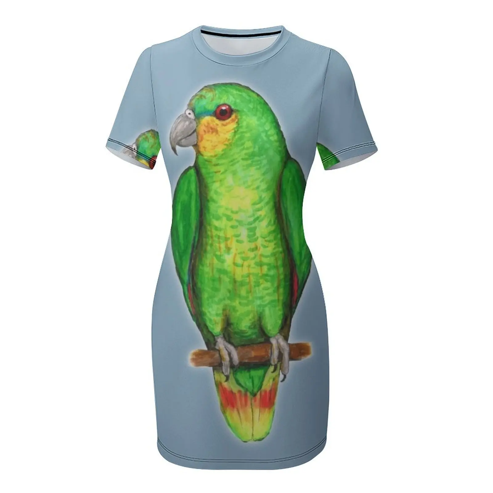 Orange winged amazon parrot Sh - Summer Clothing Amazon 리뷰 및 가격
