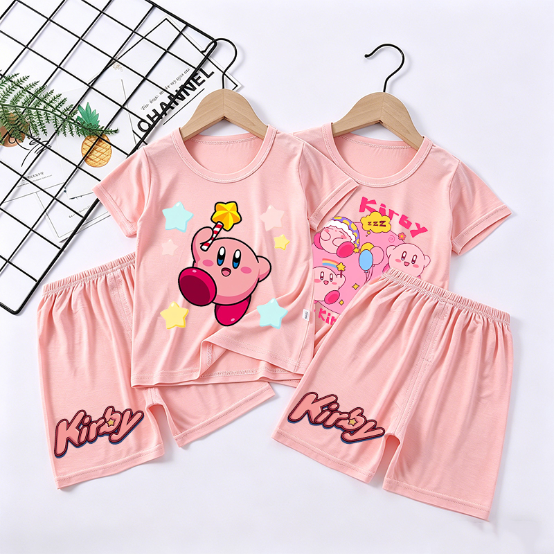 New Kirbys Girl Sleepwear Kawa - Summer Clothing Baby Girl 리뷰 및 가격