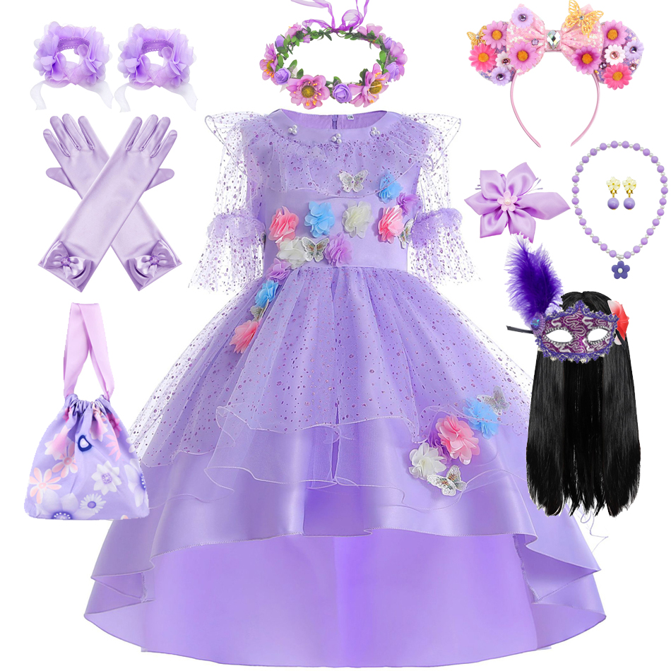 Encanto Cosplay Dress Isabella - Summer Clothing Gifts 리뷰 및 가격
