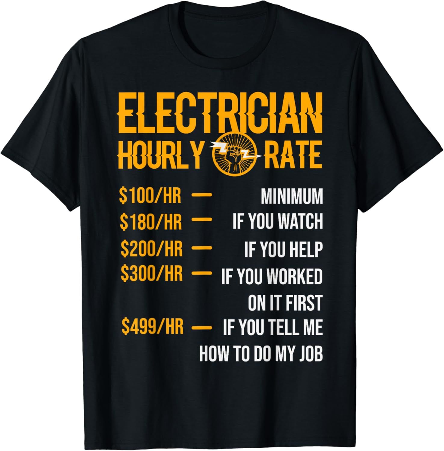 Funny Electrician You Can't Re - Summer Clothing Discount 리뷰 및 가격