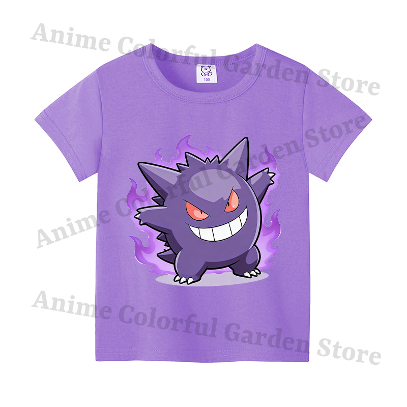 Anime Pokemons Kawaii T-shirts - Summer Clothing Gifts 리뷰 및 가격