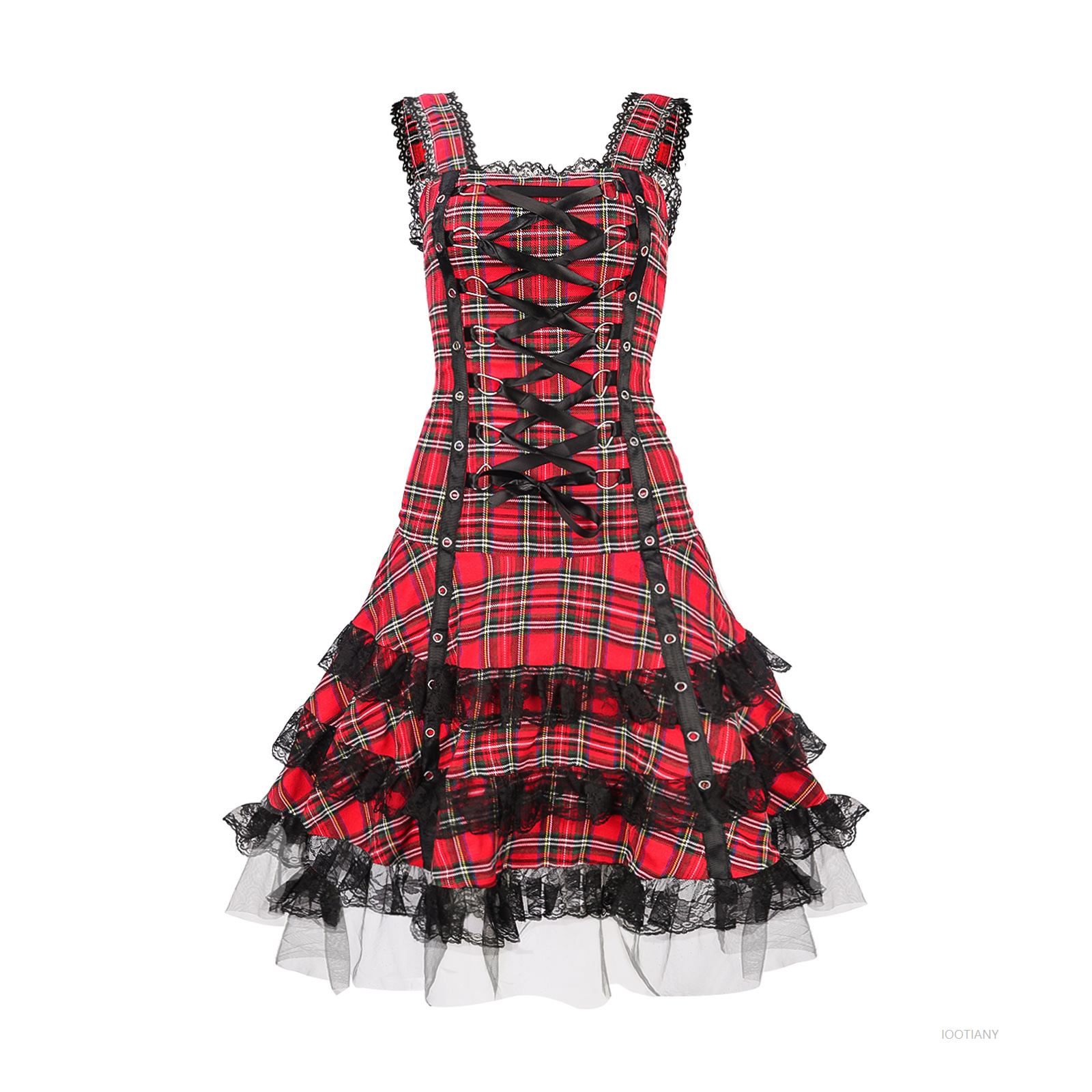 Personalized Lolita Plaid Summ - Summer Alt Clothing 리뷰 및 가격