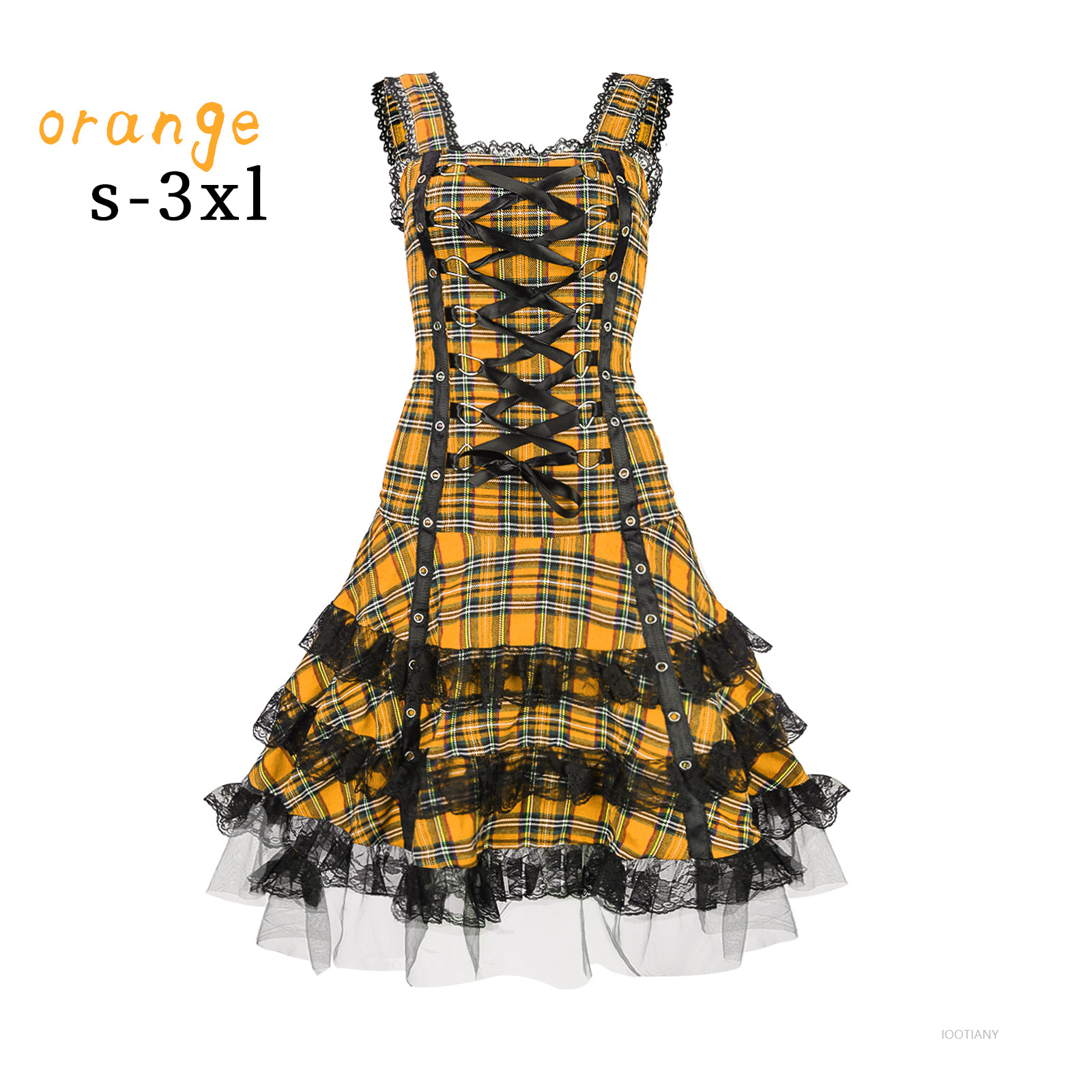Personalized Lolita Plaid Summ - Summer Alt Clothing 리뷰 및 가격