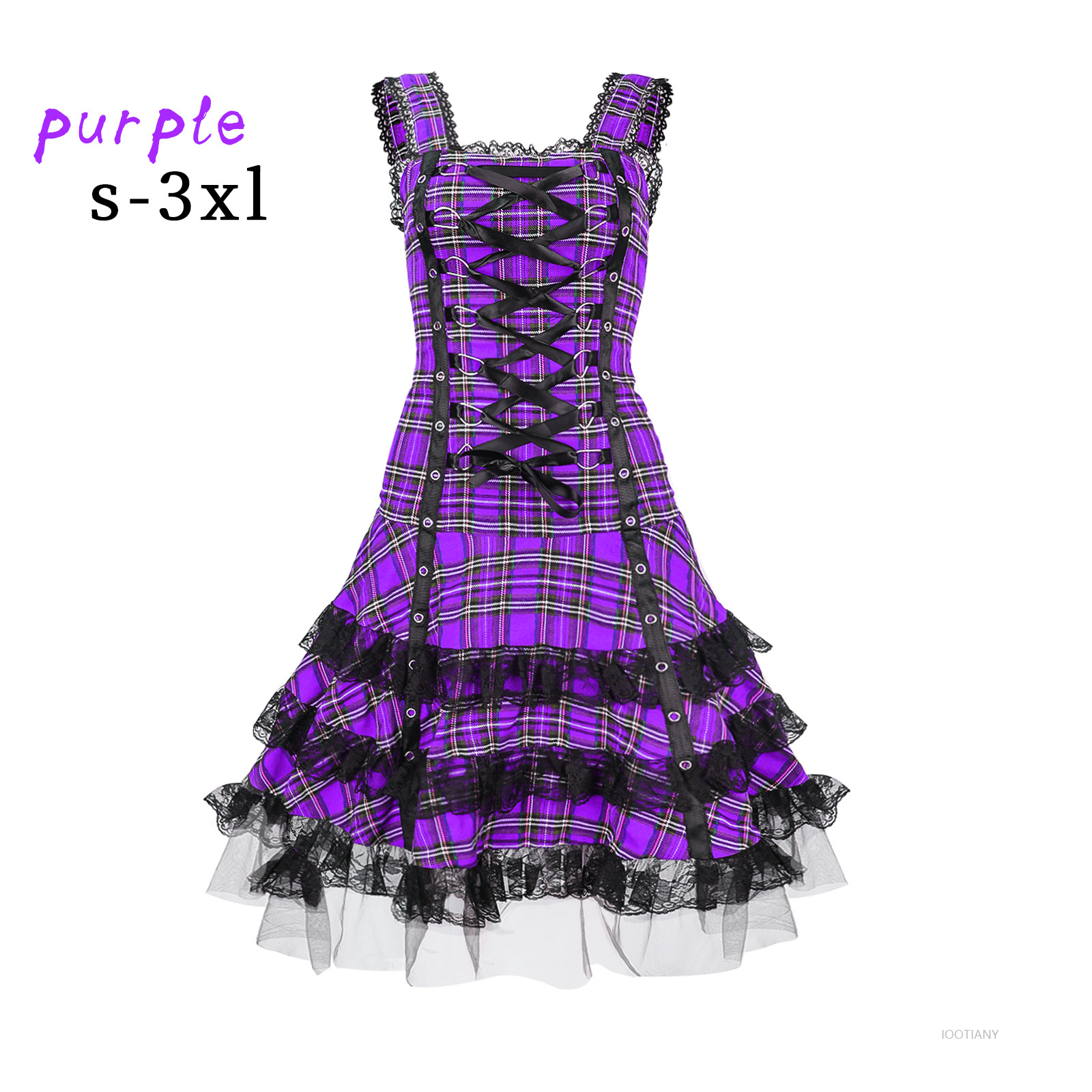 Personalized Lolita Plaid Summ - Summer Alt Clothing 리뷰 및 가격