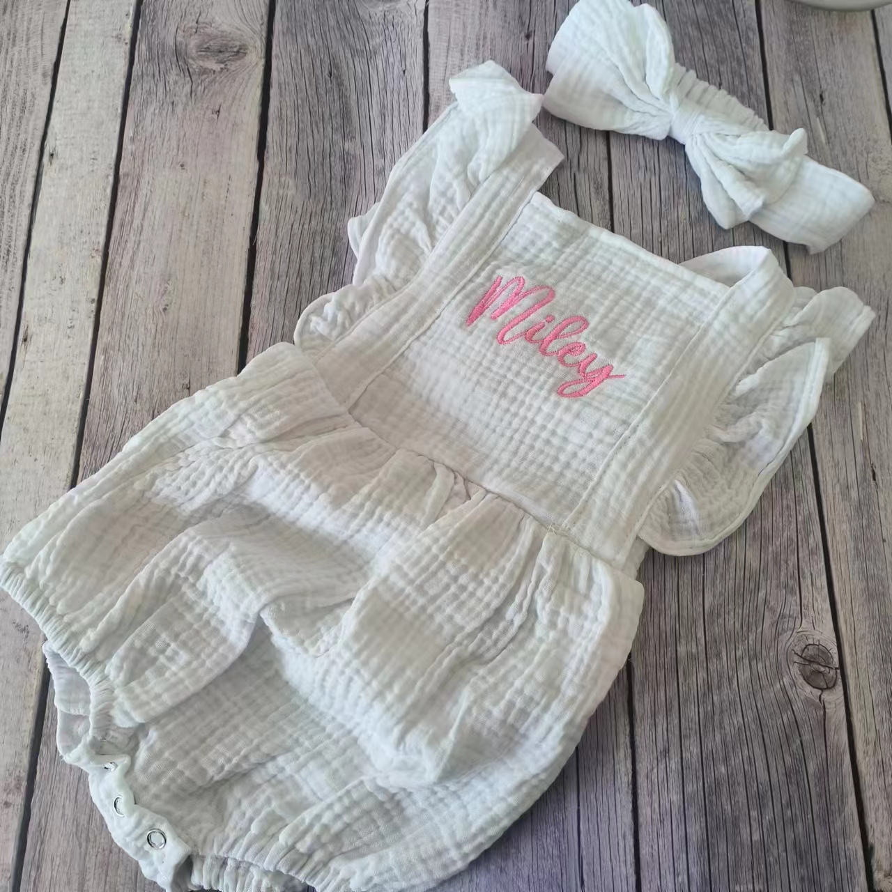 Personalized Summer Newborn In - Summer Clothing Baby Girl 리뷰 및 가격