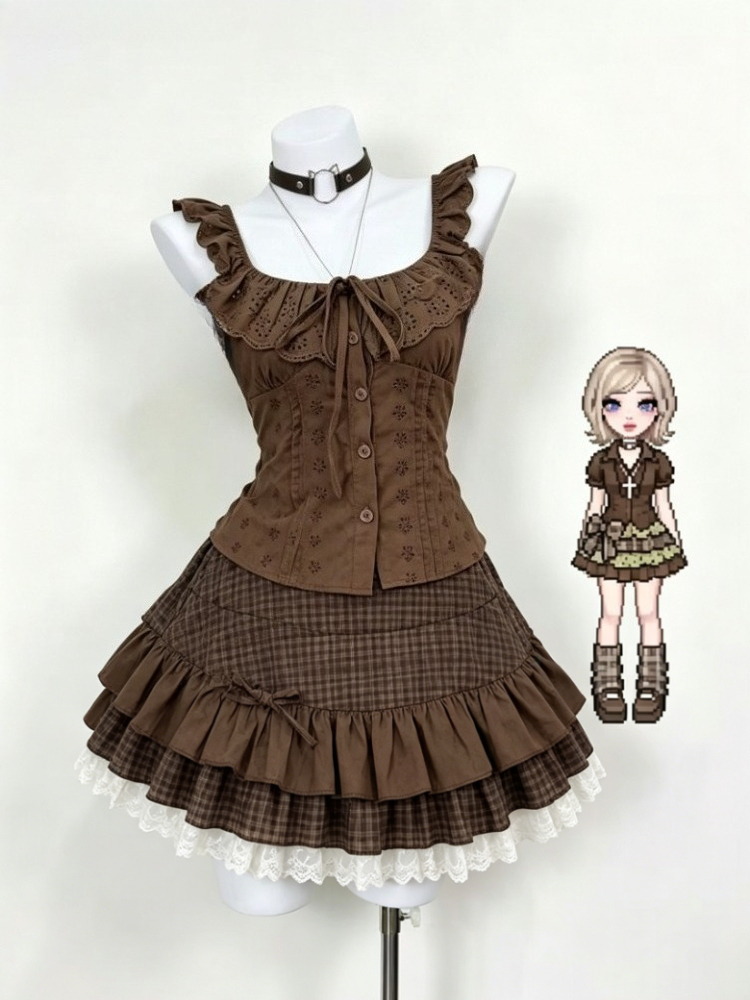 American Vintage 2 Piece Skirt - Summer Alt Clothing 리뷰 및 가격