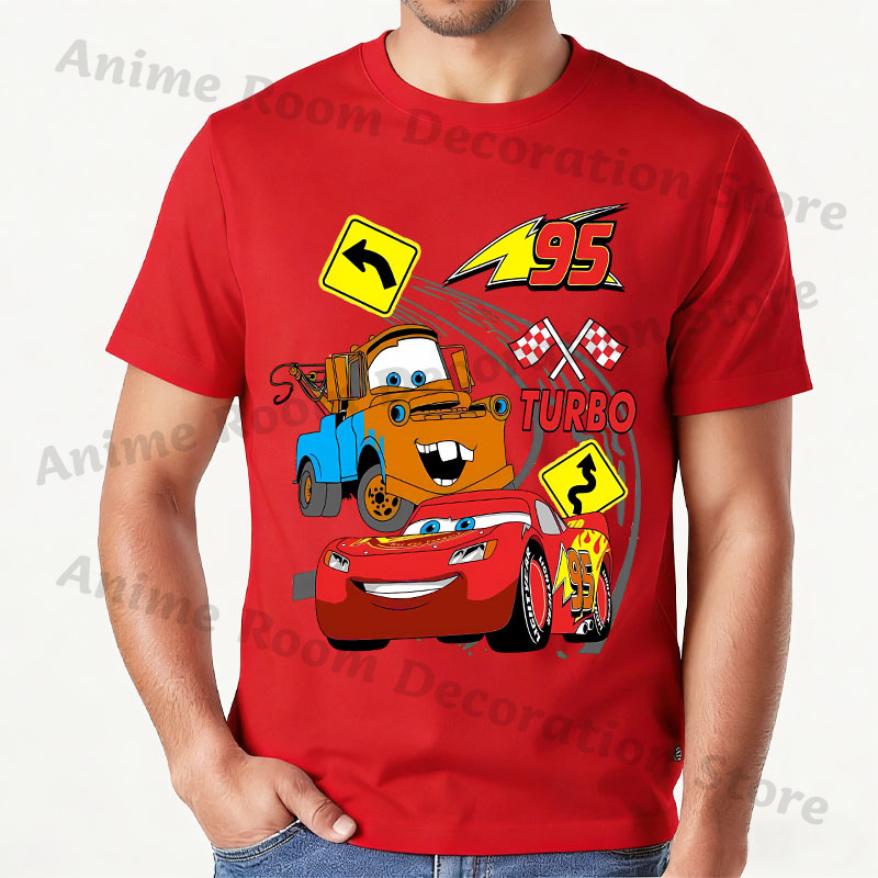 Lightning Mcqueen Red Hip Hop  - Summer Clothing Gifts 리뷰 및 가격