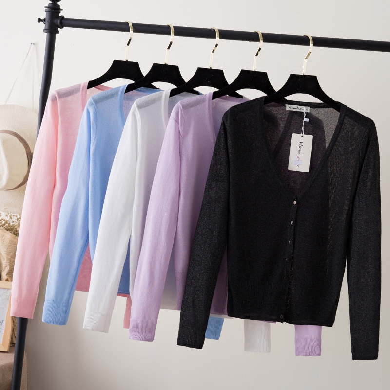 Summer Cardigan Women Cropped  - Summer Light Clothing 리뷰 및 가격