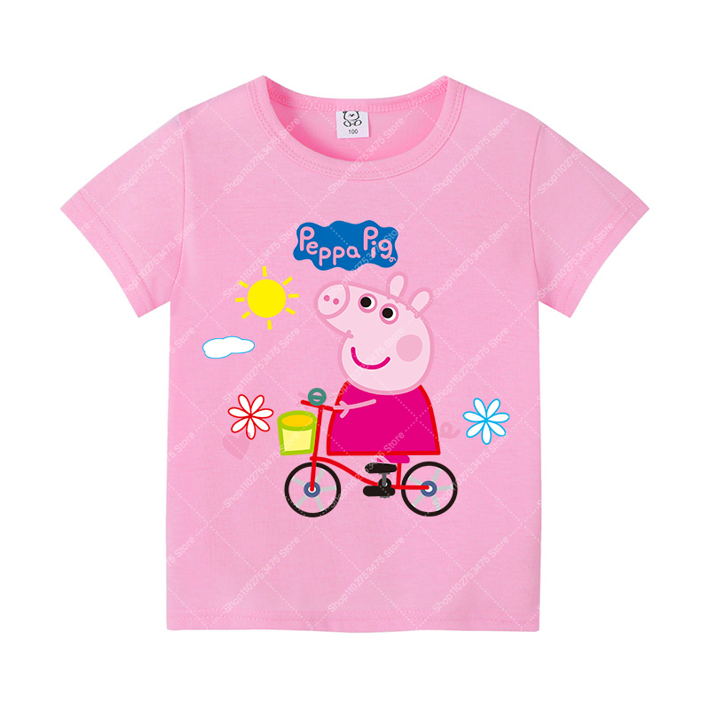 Kids Girl Cute Cotton T-shirt  - Summer Clothing Gifts 리뷰 및 가격