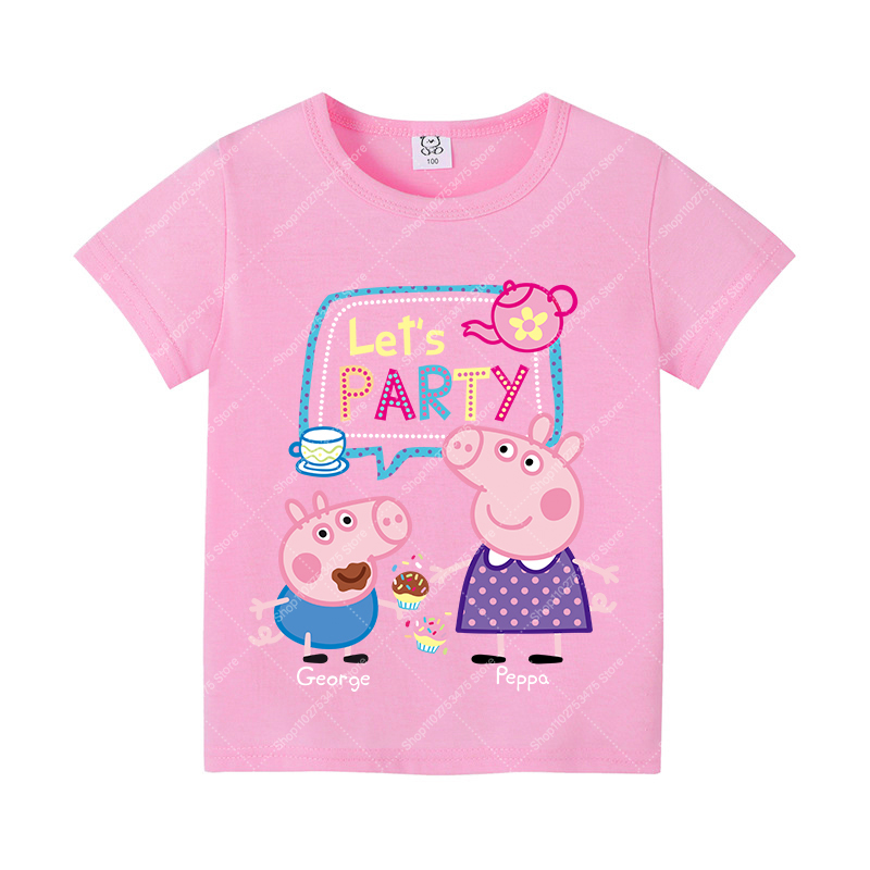 Kids Girl Cute Cotton T-shirt  - Summer Clothing Gifts 리뷰 및 가격