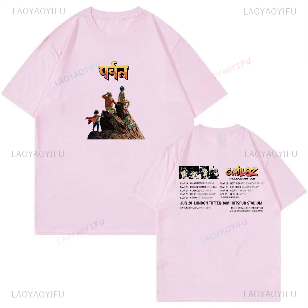 Unisex Cotton Tshirt Gorillaz  - Summer Clothing Uk 리뷰 및 가격