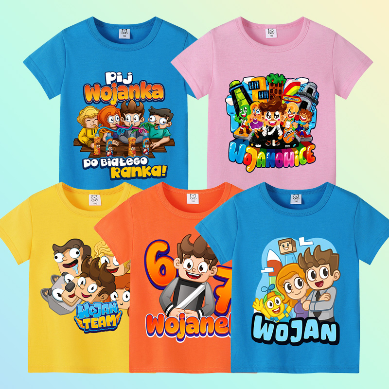 Wojans Team T-shirt Anime Roun - Summer Clothing Gifts 리뷰 및 가격