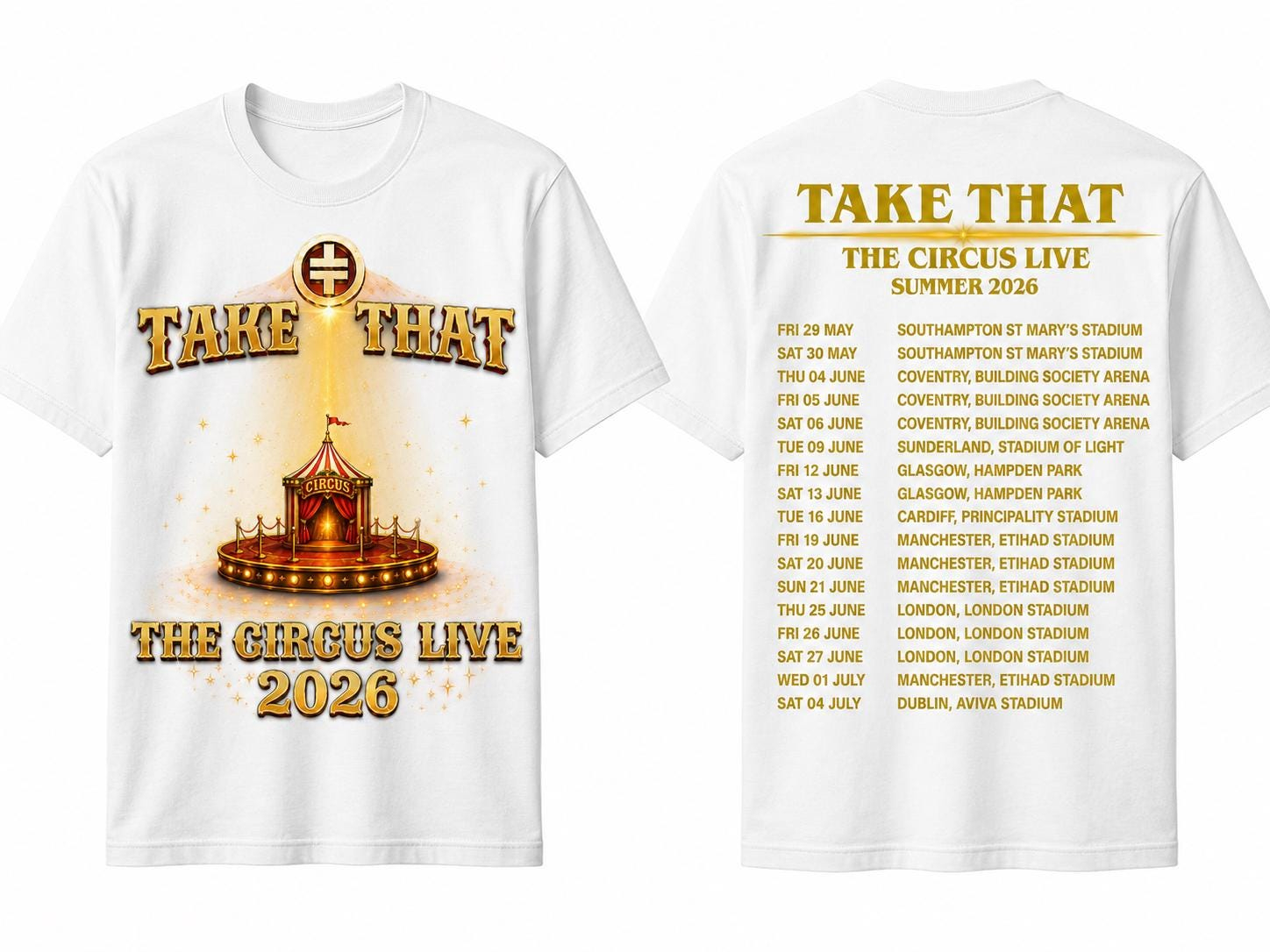 Take That The Circus Live Tour - Summer Clothing Uk 리뷰 및 가격