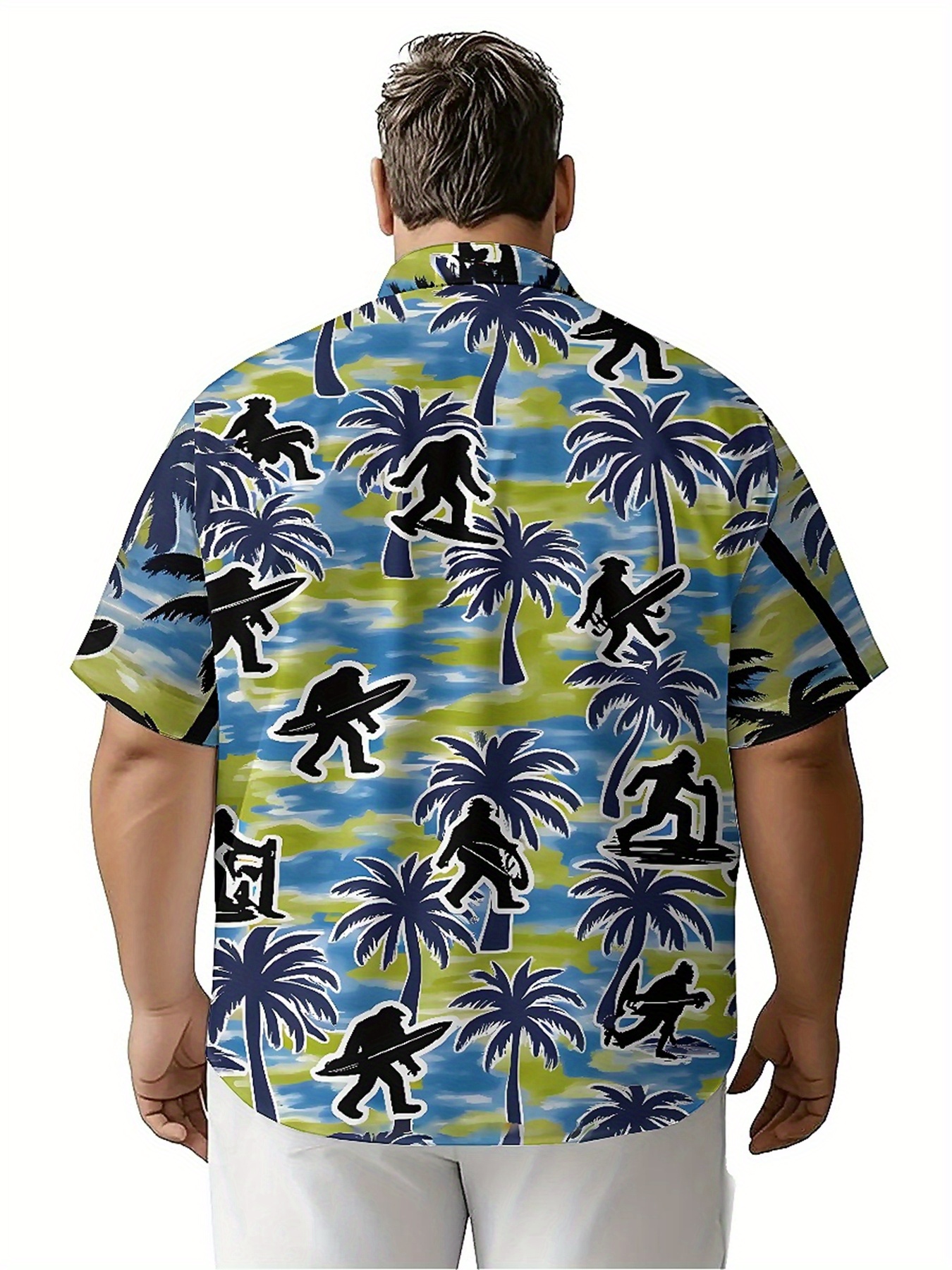 Men's Plus Size Hawaiian Shirt - Summer Clothing Amazon 리뷰 및 가격