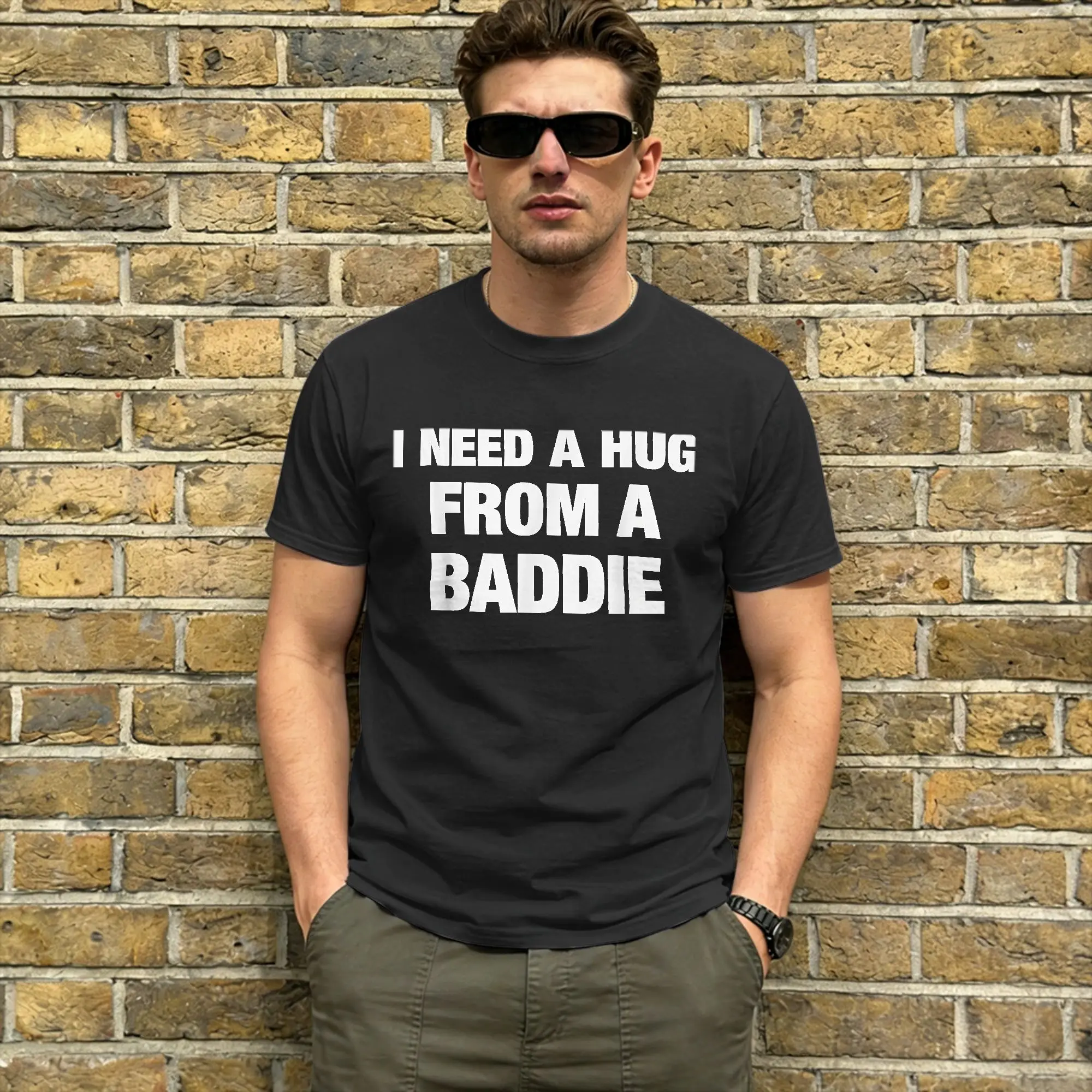 Men's T-Shirts I Need A Hug fr - Summer Clothing Ideas Men 리뷰 및 가격