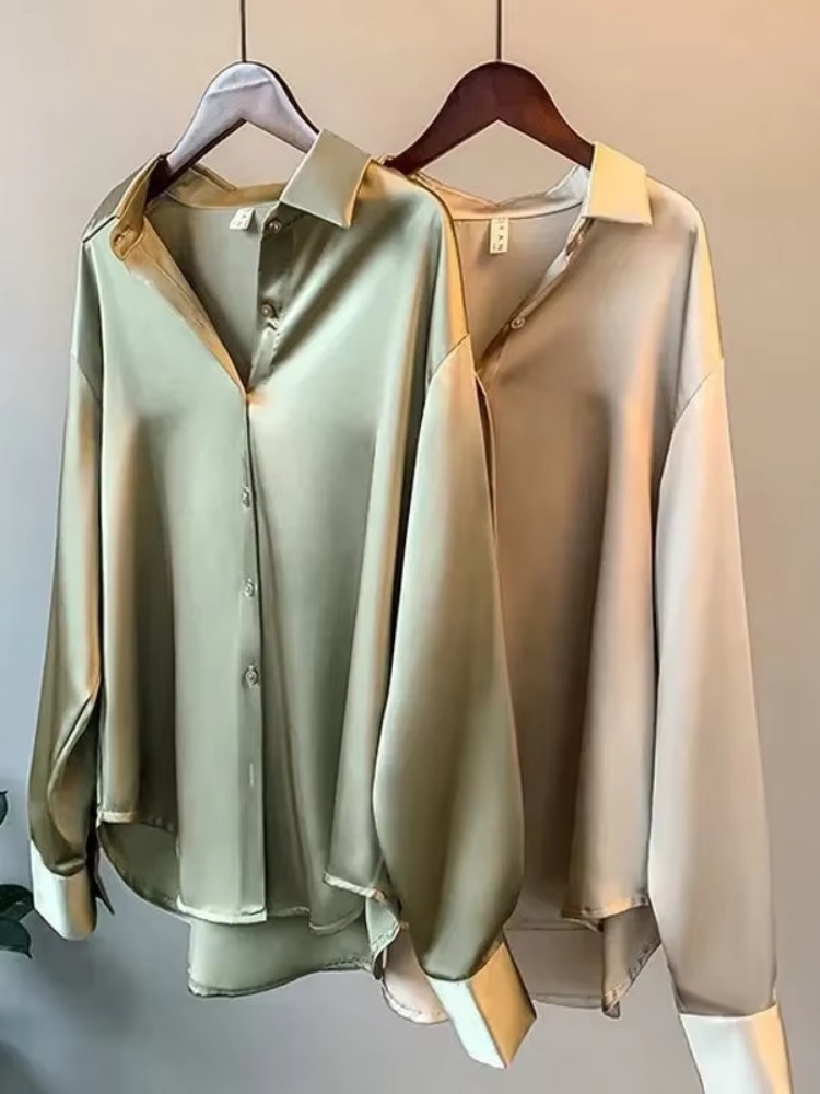 2026 Elegant Satin Loose Women - Summer Light Clothing 리뷰 및 가격