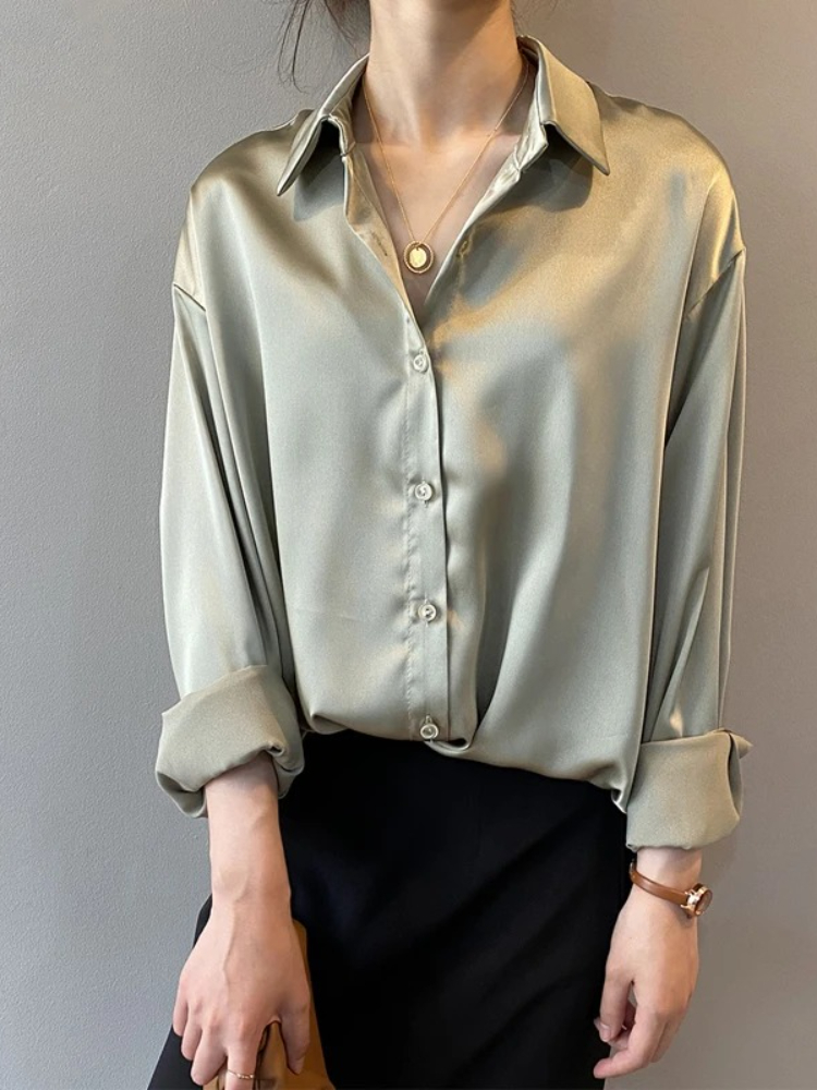 2026 Elegant Satin Loose Women - Summer Light Clothing 리뷰 및 가격