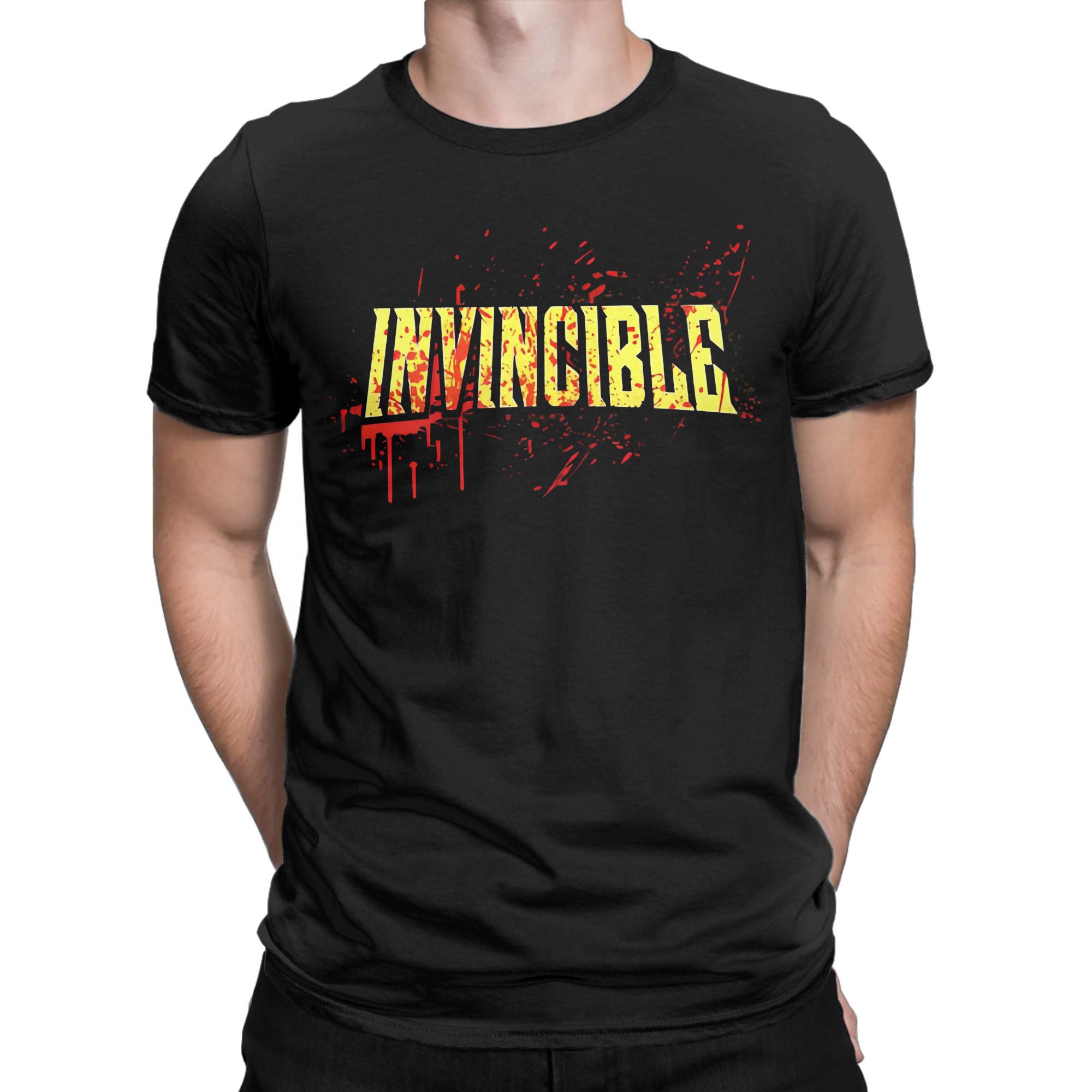 Invincible Hero Men T Shirt  C - Summer Clothing Ideas Men 리뷰 및 가격
