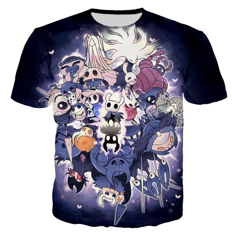 Game Hollow Knight 3D Print T- - Summer Games Clothing 리뷰 및 가격