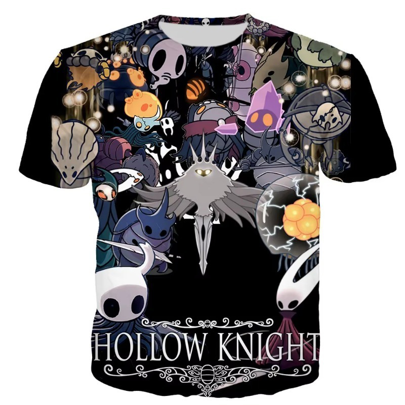 Game Hollow Knight 3D Print T- - Summer Games Clothing 리뷰 및 가격