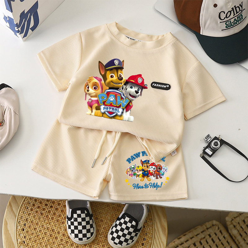 2Pc Paw Patrols T Shirt Chase  - Summer Clothing Baby Girl 리뷰 및 가격