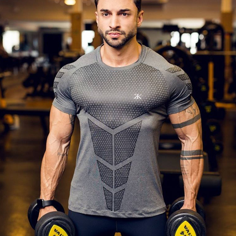 Mens Running Sports T-shirts G - Summer Clothing Brands Men 리뷰 및 가격